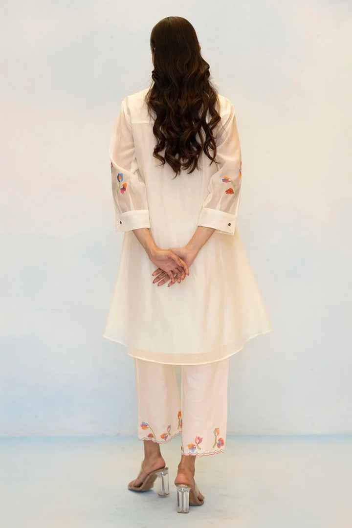 Aab Mul Chanderi Co-ord Set