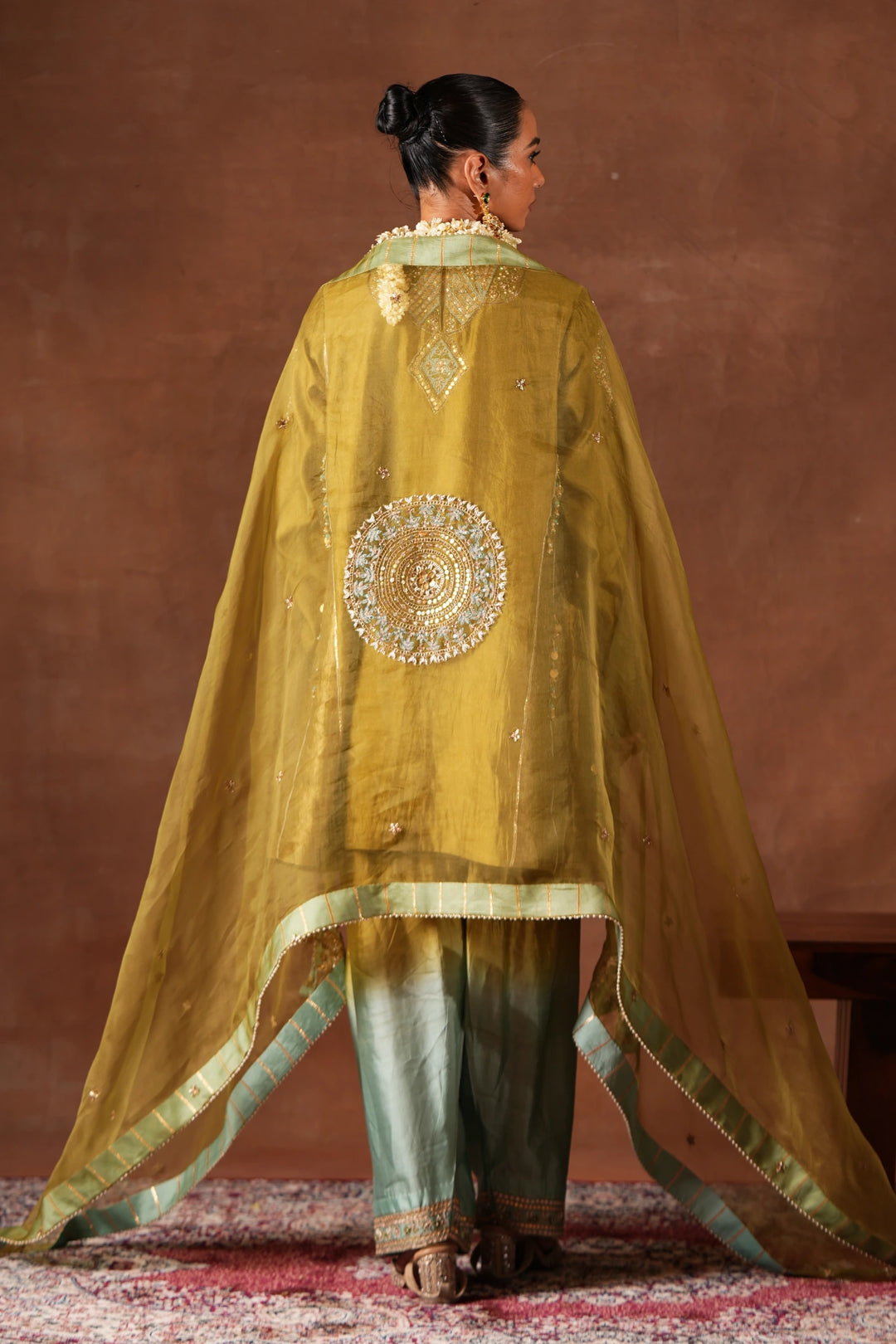 Ombre Kurta Set