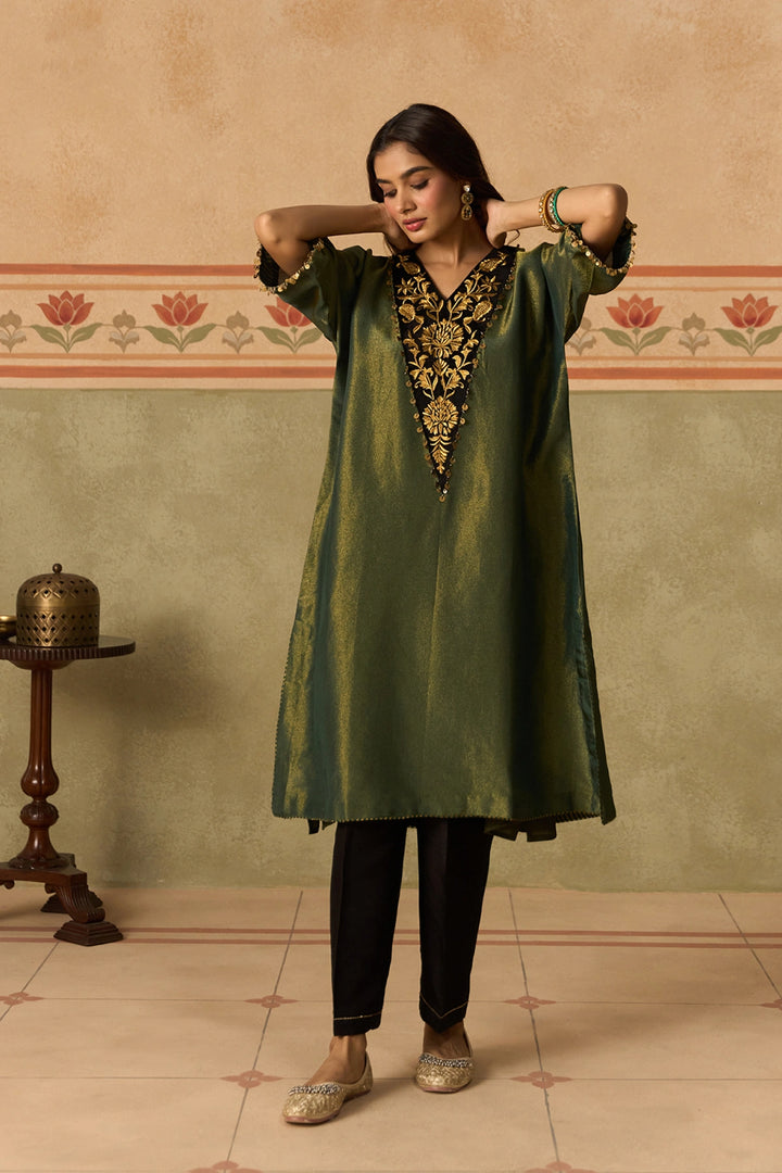 Forest Green Kurta Set