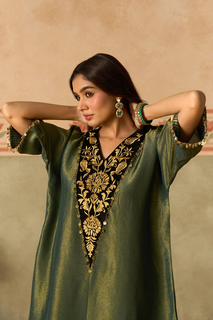 Forest Green Kurta Set