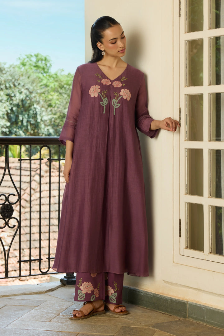 Amethyst Applique Co-ord Set