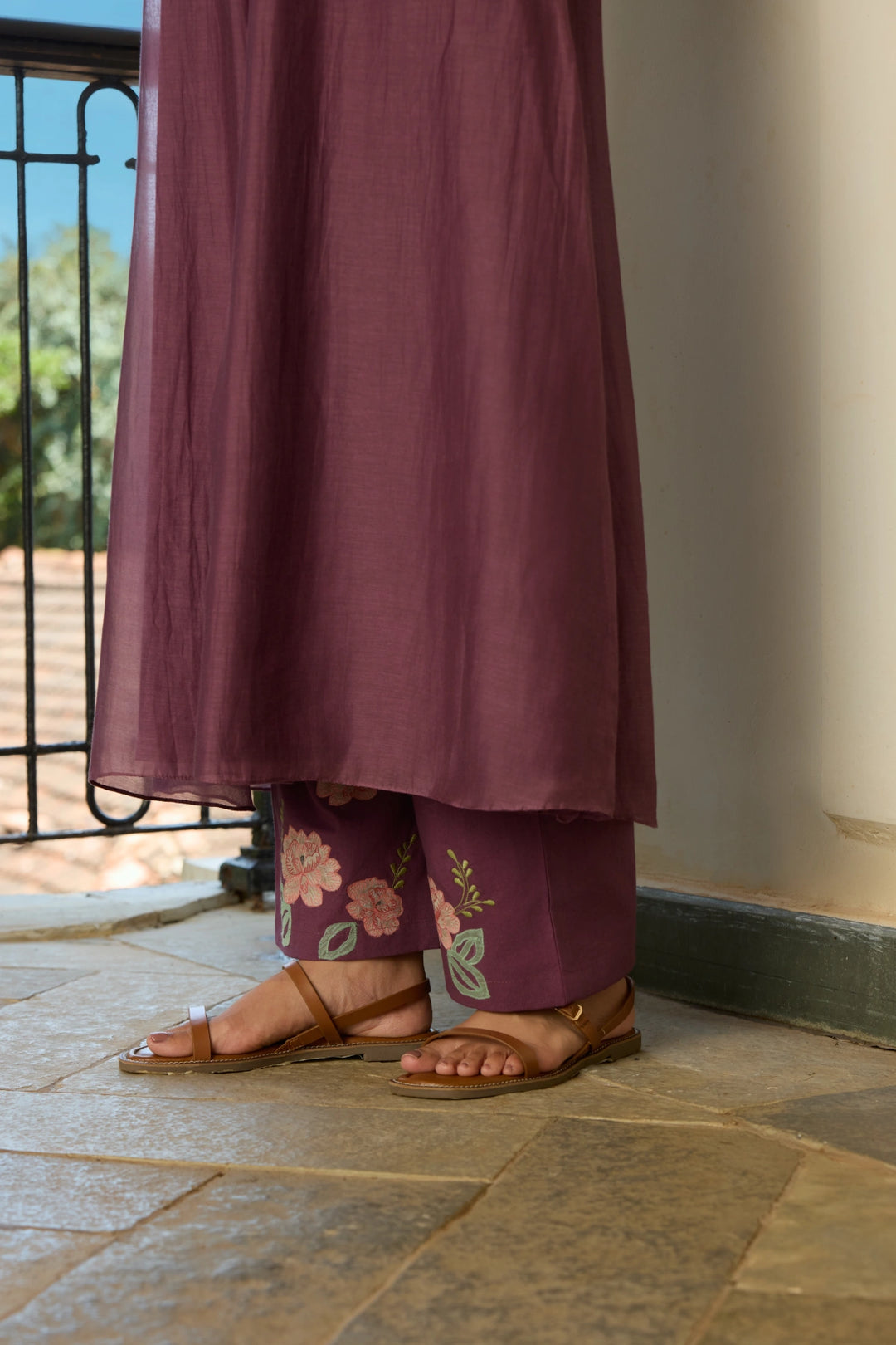 Amethyst Applique Co-ord Set
