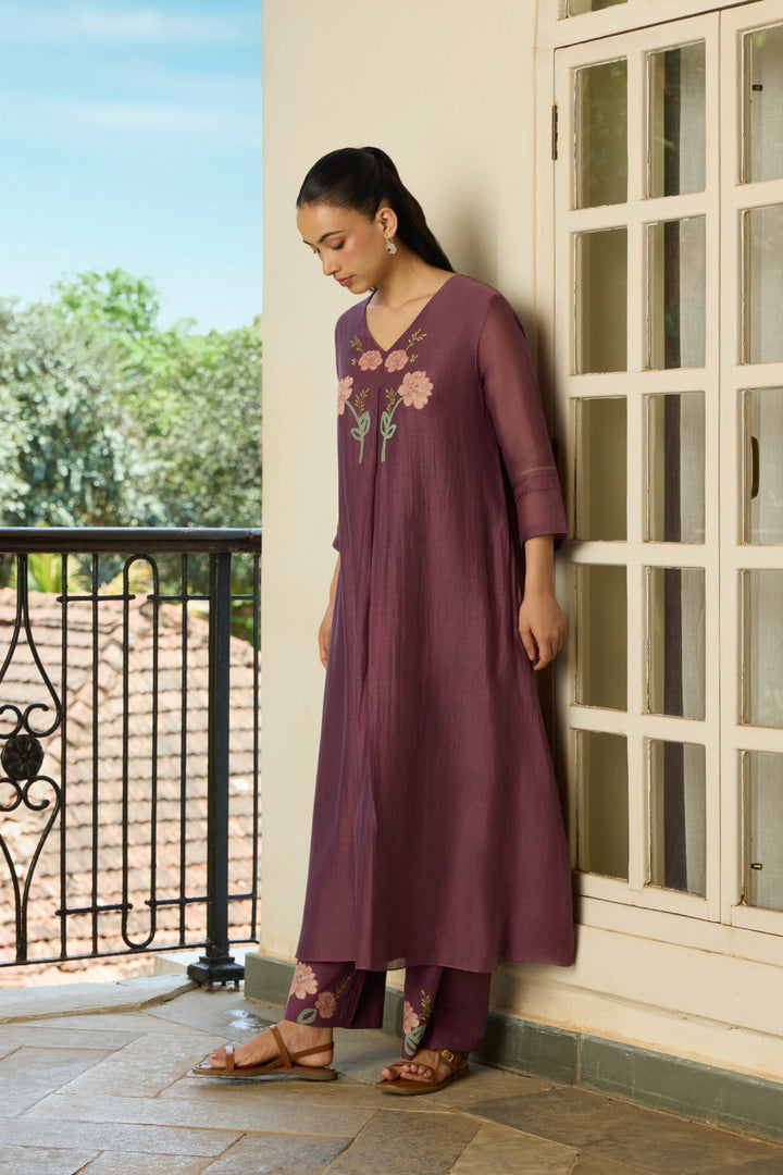 Amethyst Applique Co-ord Set