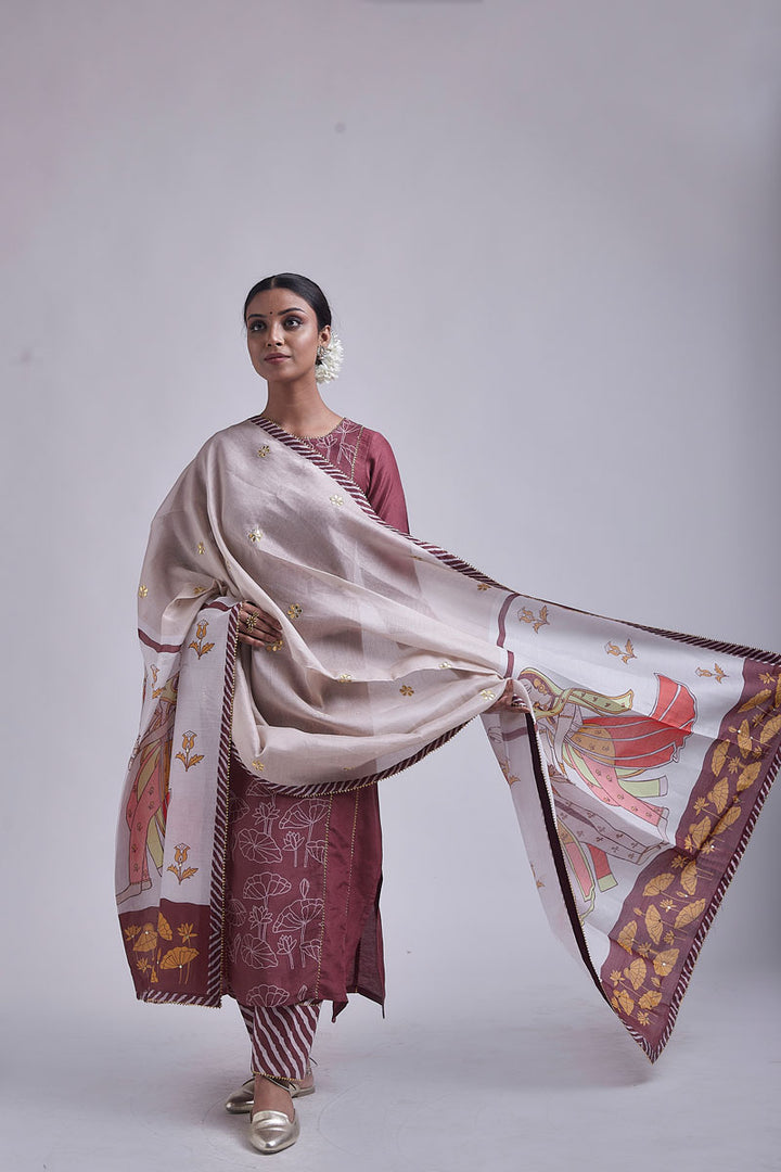 nude phugadi dupatta