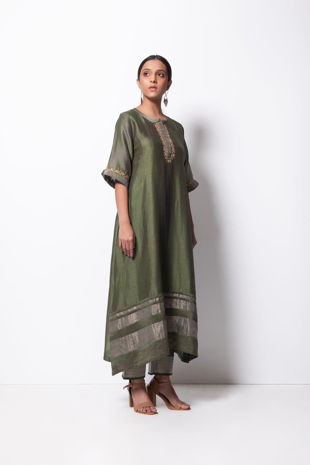 A-Line Kurta Full set