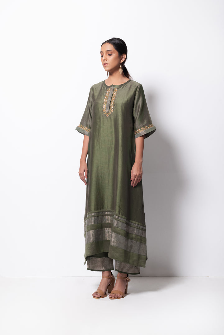 A-Line Kurta Full set