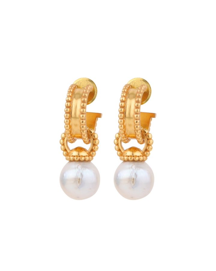 oyster baroque hoops