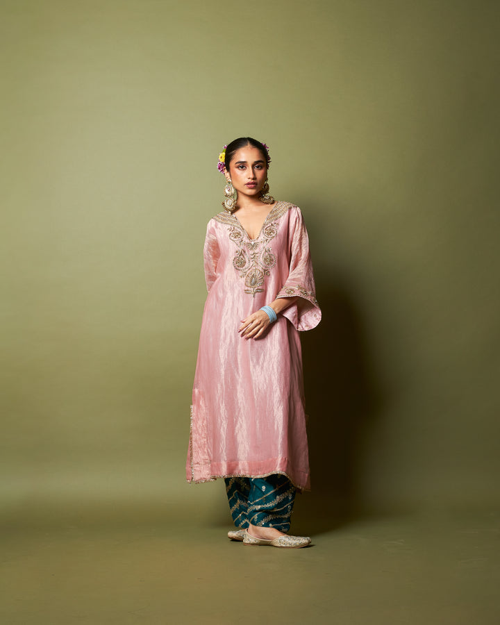 Rosika embroidered kaftan set
