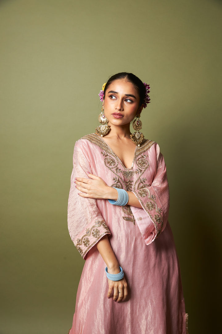 Rosika embroidered kaftan set