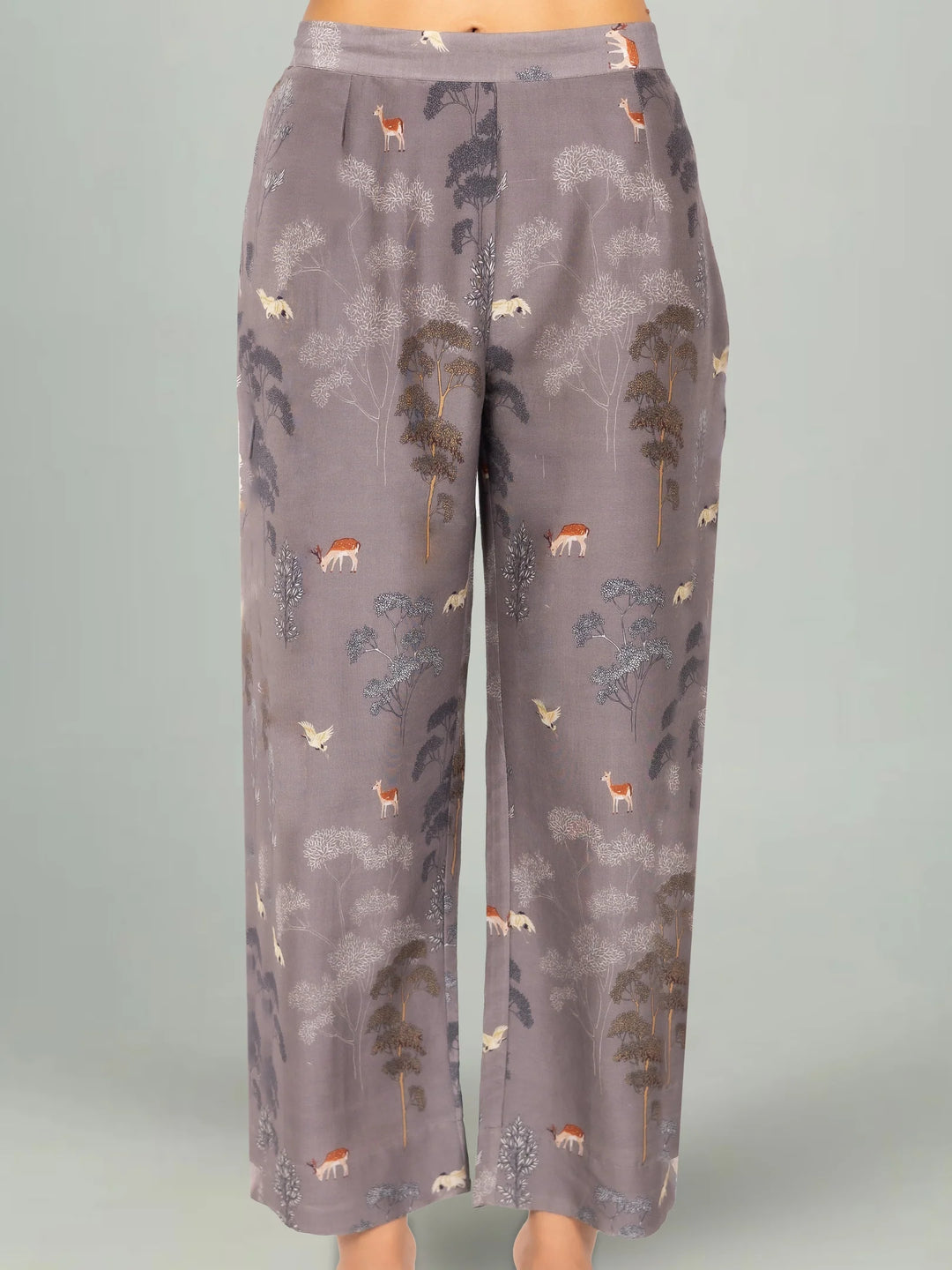PINECONE II - Grey Printed Co-ord Set