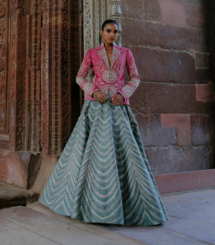 Jewel Lehenga Set with Jacket