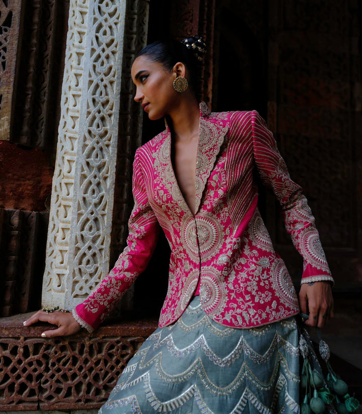 Jewel Lehenga Set with Jacket