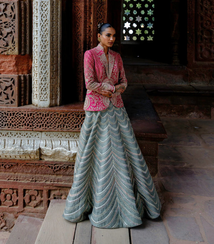 Jewel Lehenga Set with Jacket
