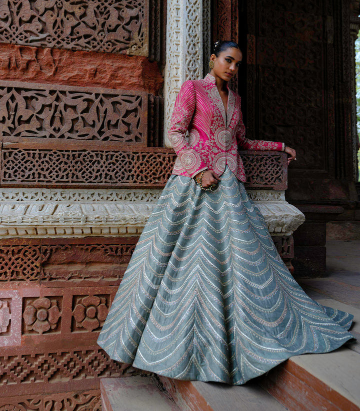 Jewel Lehenga Set with Jacket