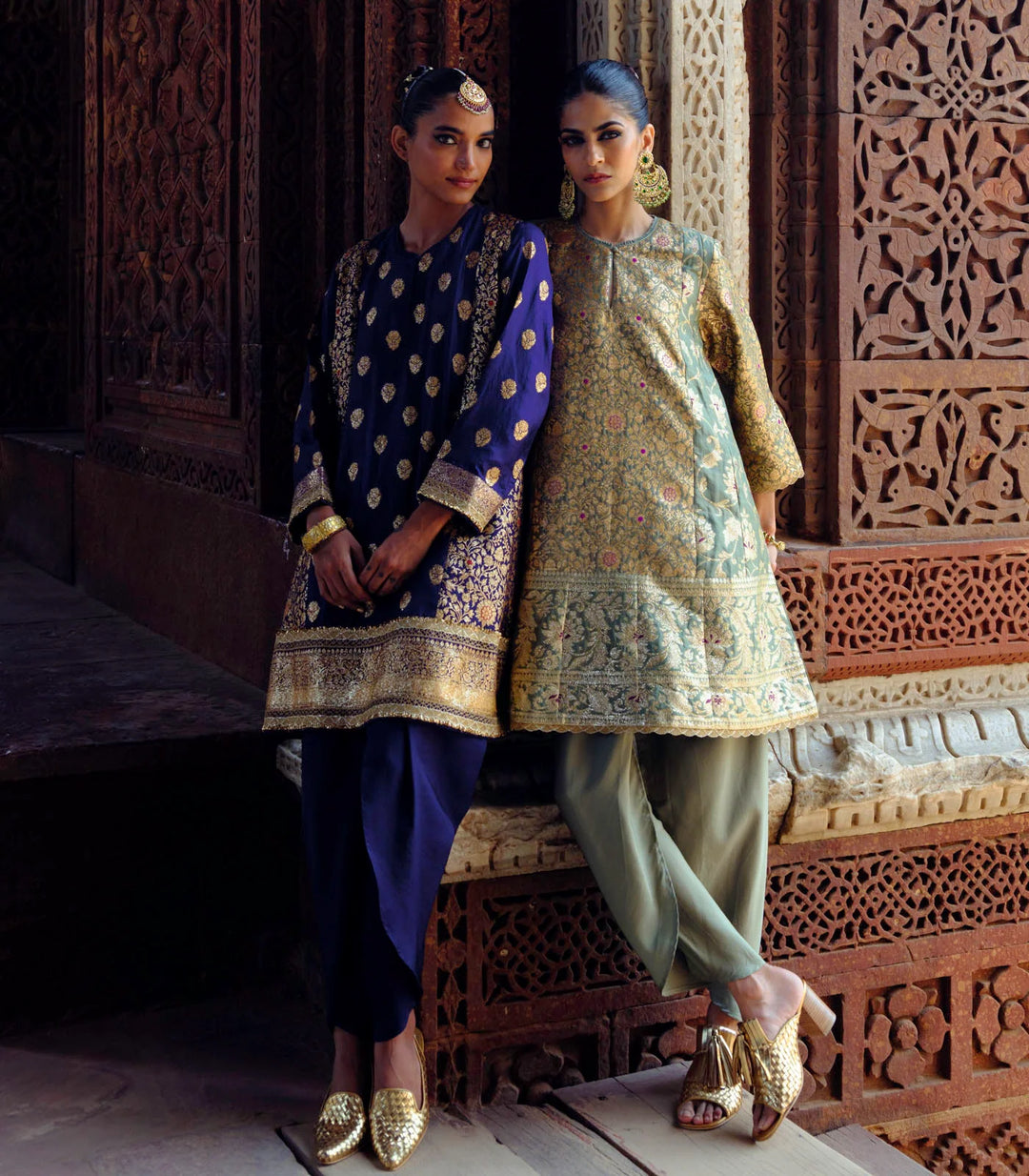 Ayesha Kurta, Dupatta & Dhoti