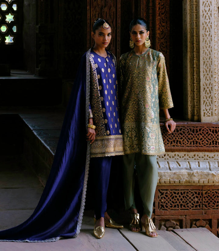 Ayesha Kurta, Dupatta & Dhoti