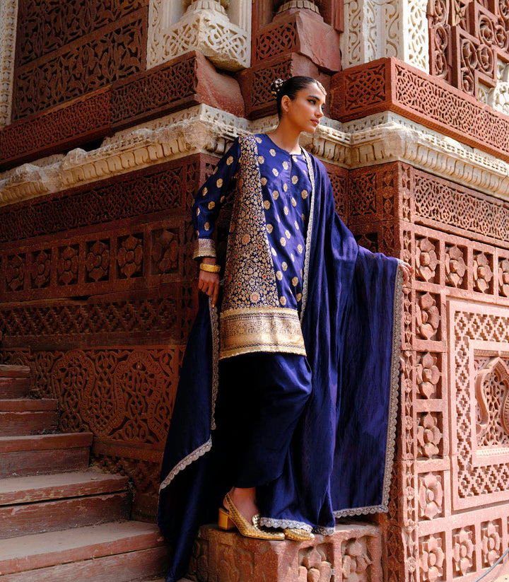 Ayesha Kurta, Dupatta & Dhoti