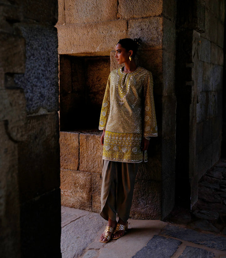 Misha Tunic with Dhoti