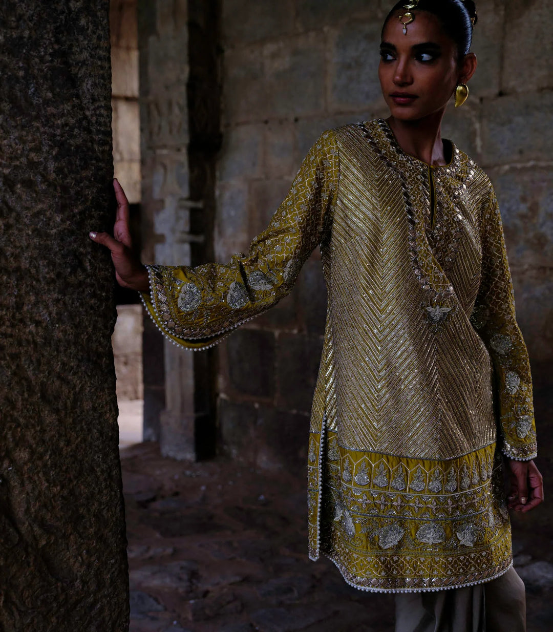 Misha Tunic with Dhoti