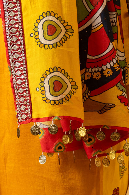 ras lila radha krishna saree