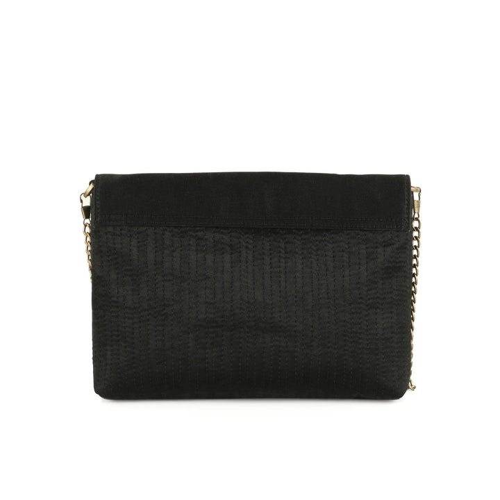 Black Phulwari Clutch
