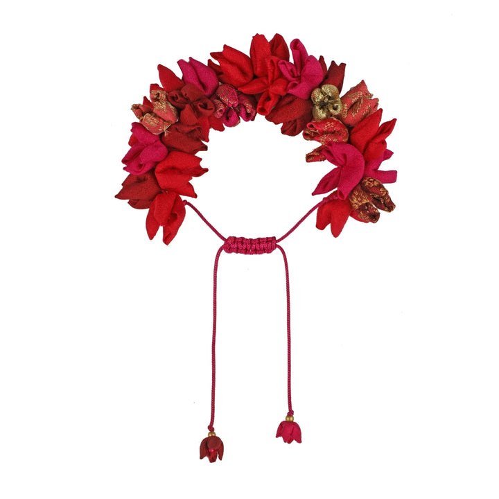 Shades of Red Mogra bracelet