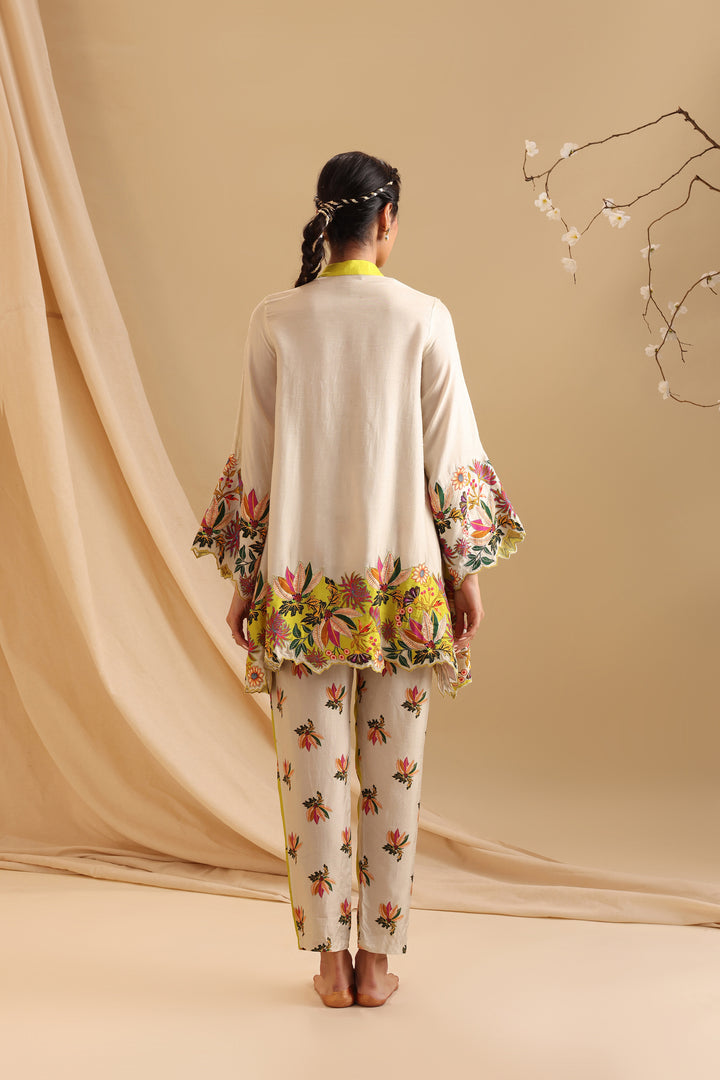 aarani embroidered co-ord set