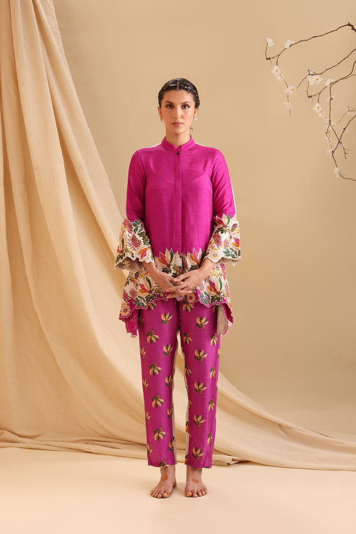 aarani embroidered co-ord set