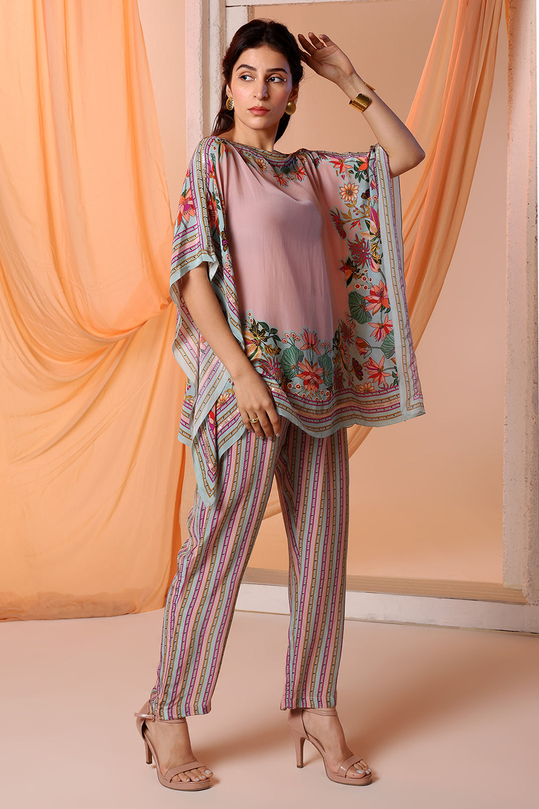 arani embellished kaftan set