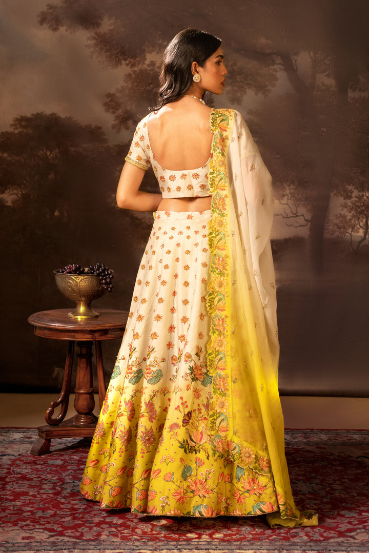 tamaya embroidered lehenga set