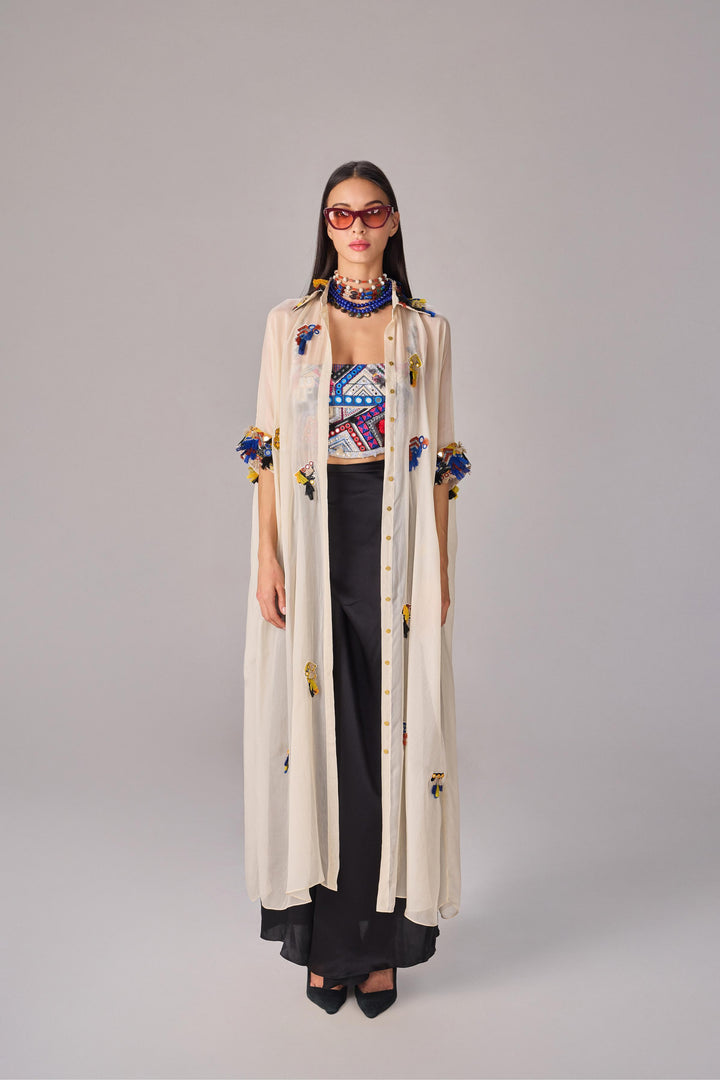 emilia shirt cape