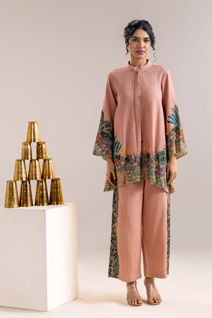 kiara embellished kurta set