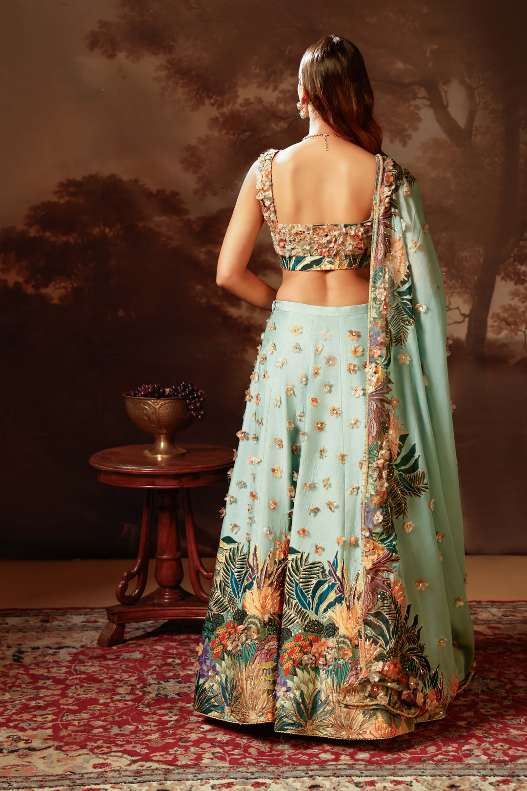 kiara embroidered lehenga set