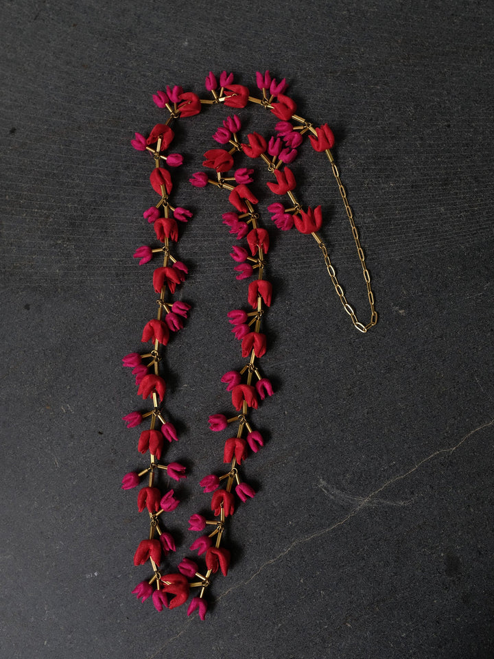 Bahar Red Pink Necklace