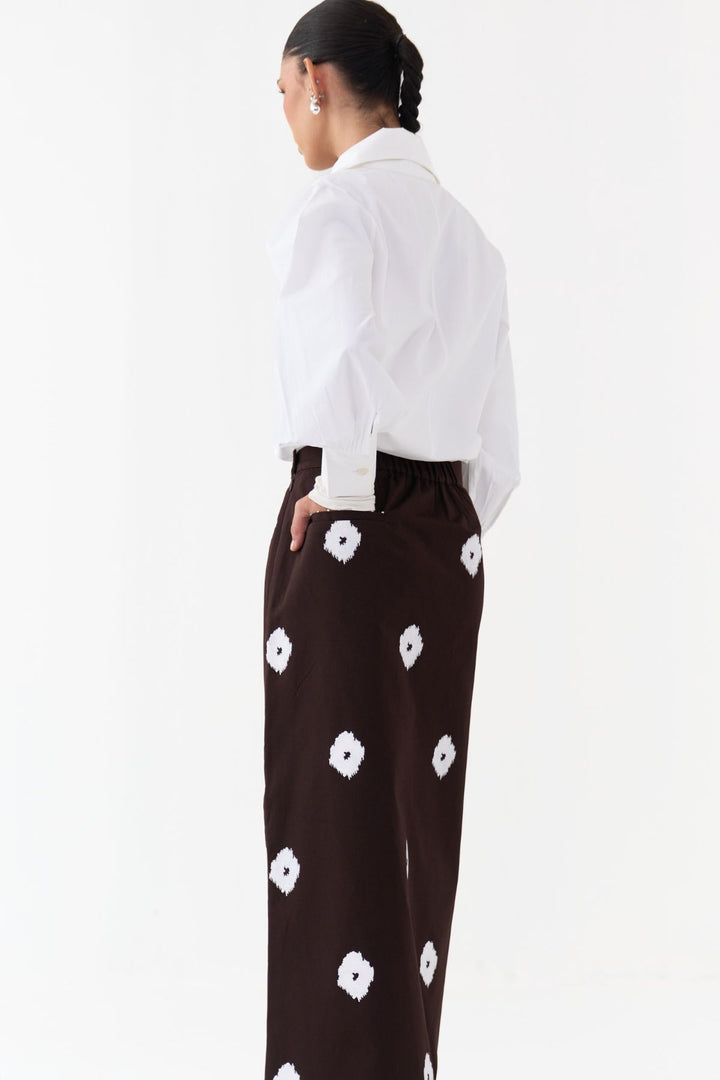 Hand Block Print Skirt Co-ord (Set Of 2)