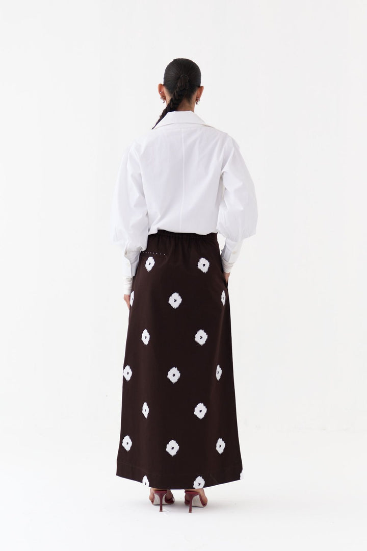 Hand Block Print Skirt Co-ord (Set Of 2)