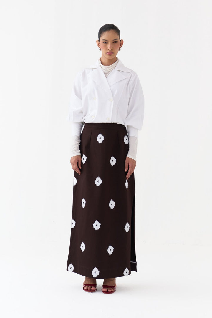 Hand Block Print Skirt Co-ord (Set Of 2)