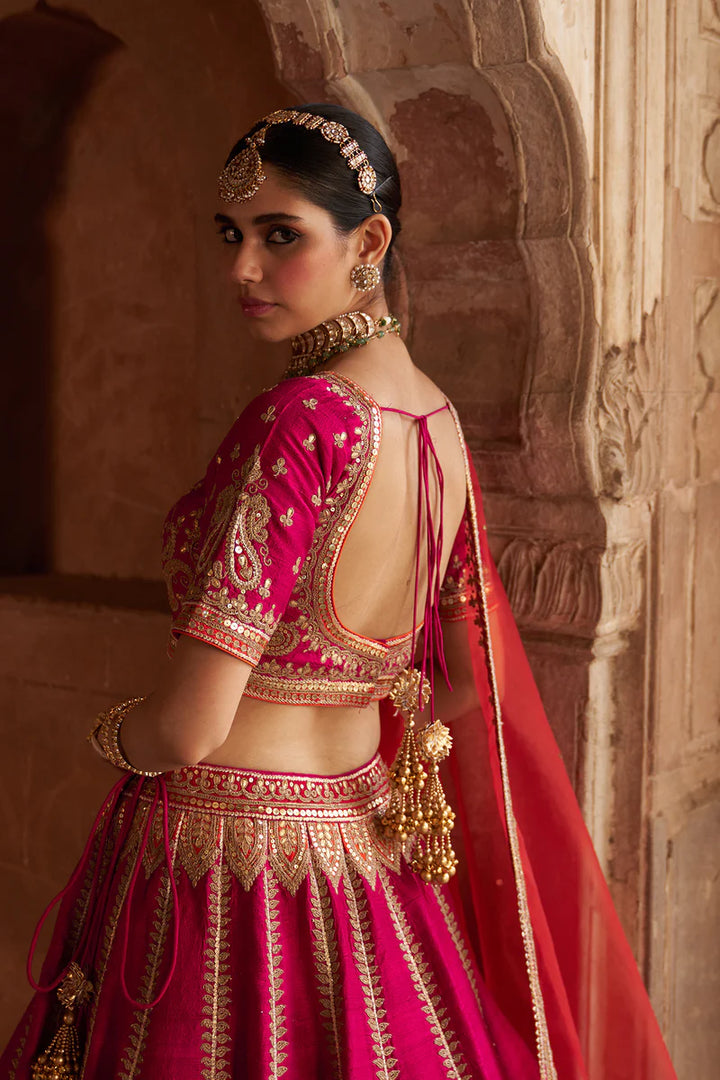 Amara - Hotpink Lehenga