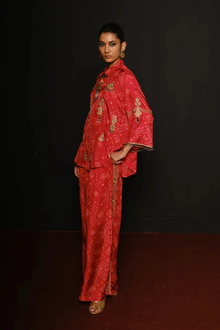 Red co-ord set