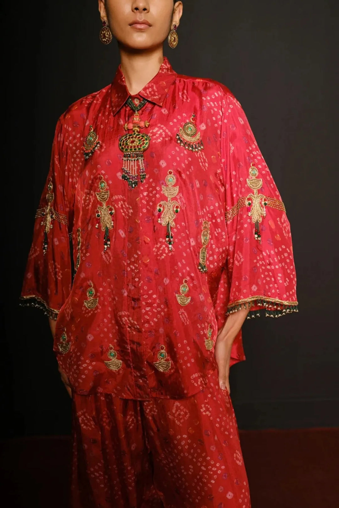 Red co-ord set