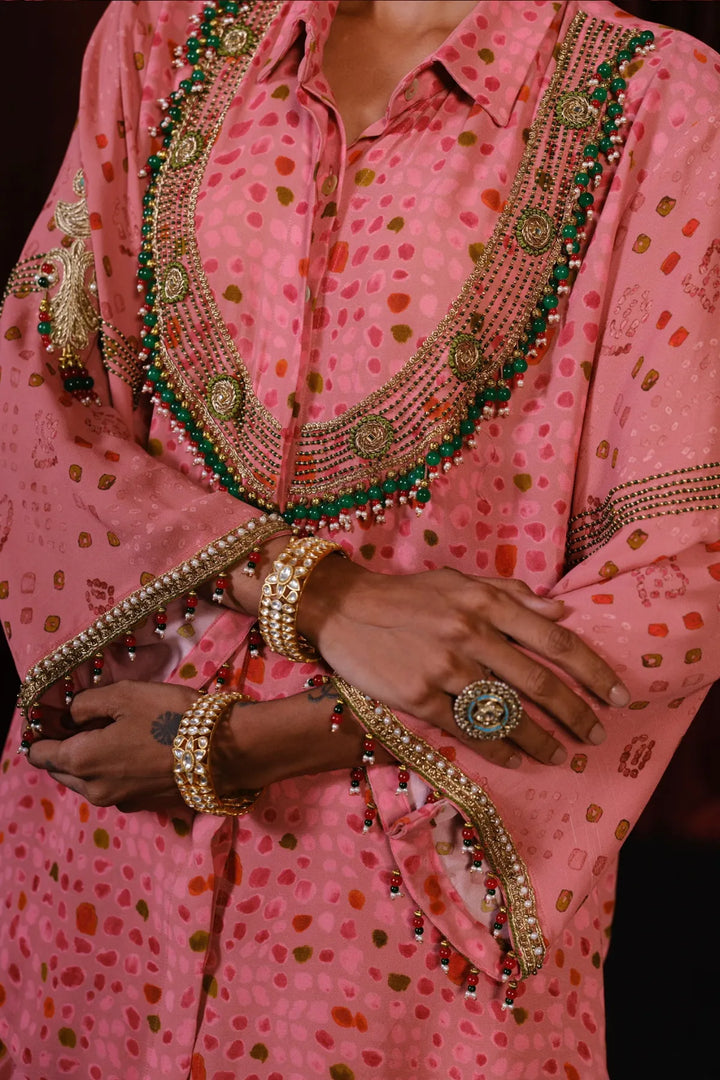 Pink Necklace Set