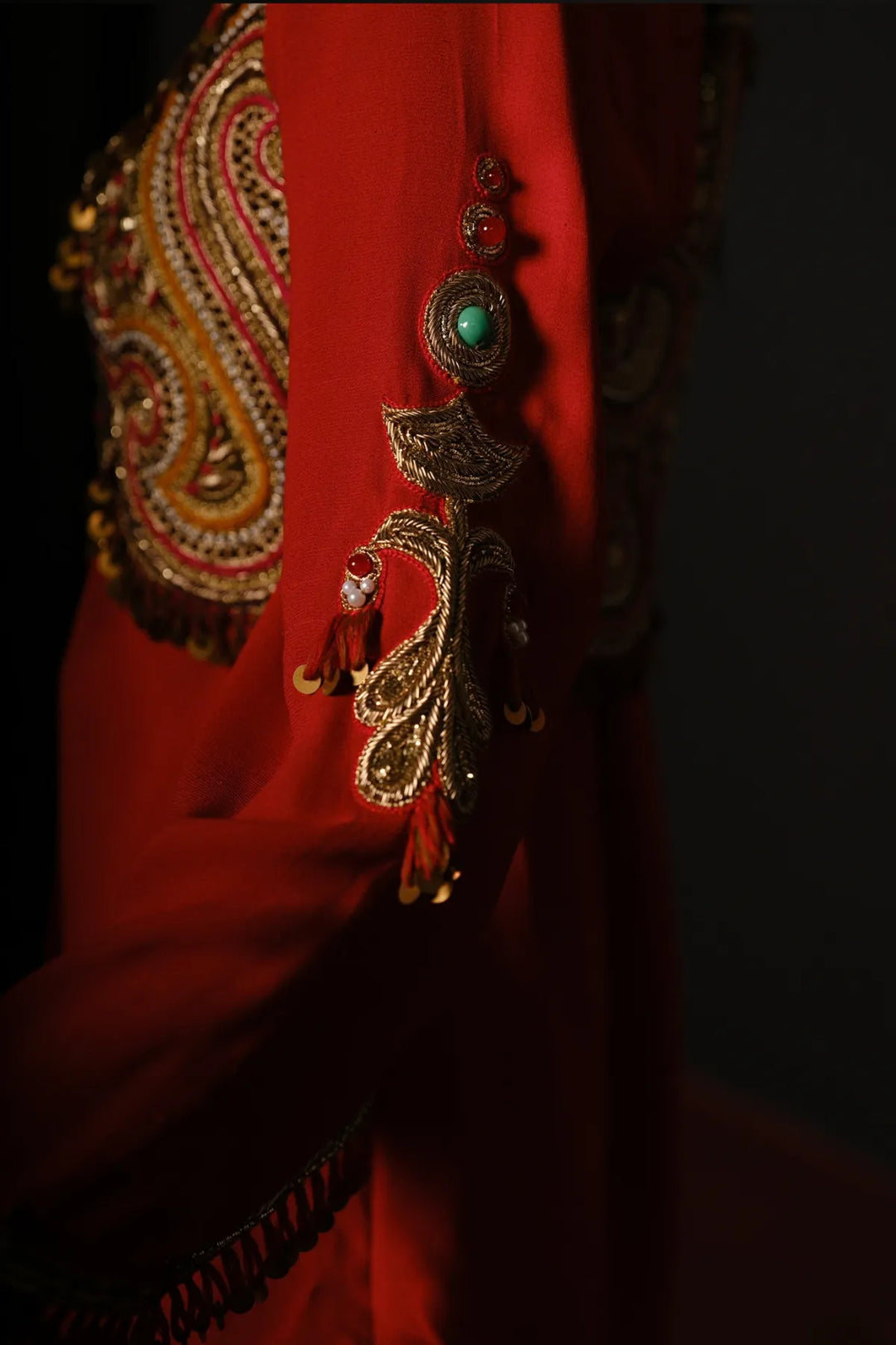 Red Boho Set