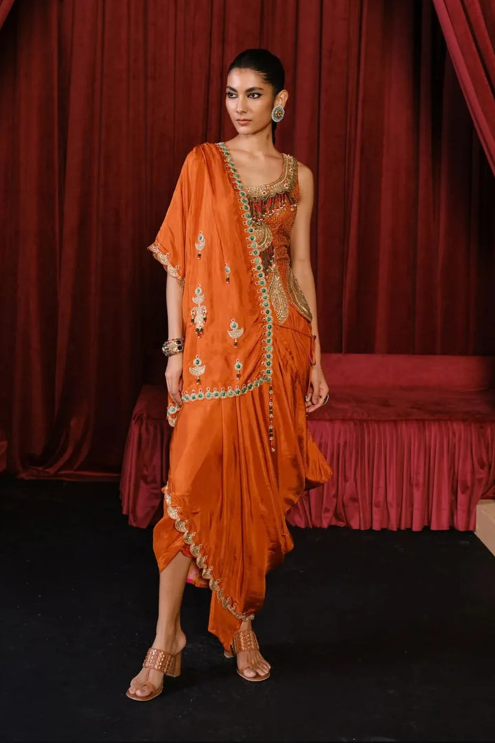 Orange Bajuband Set