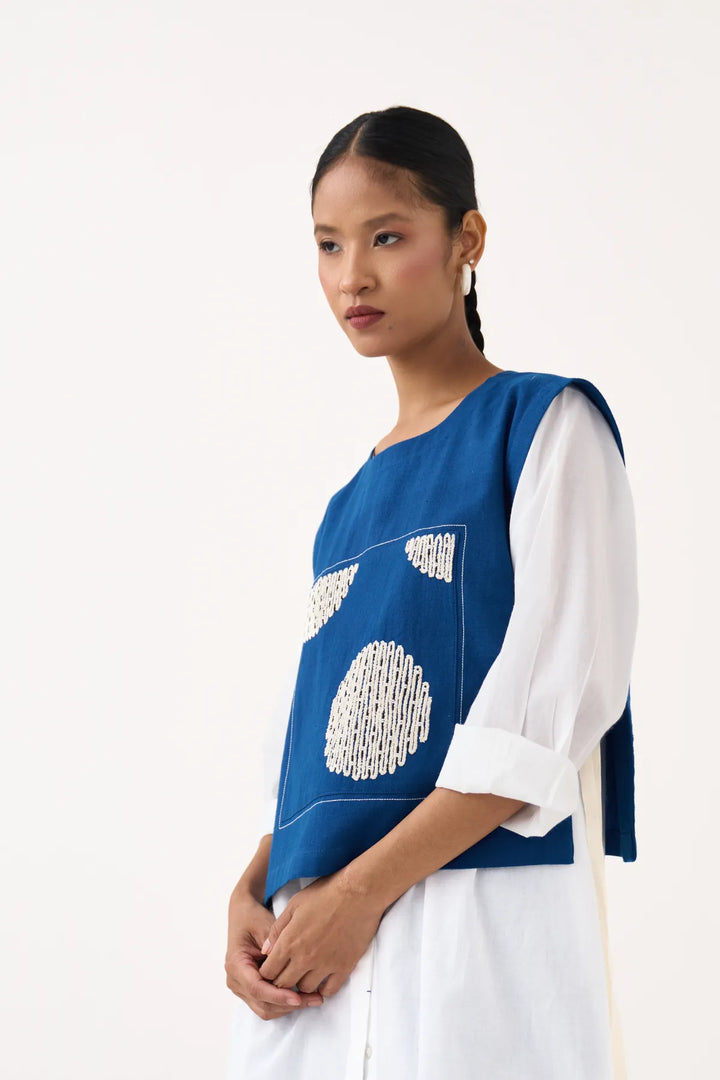 Beaded Emb. Overlay Co-ord (Set Of 3)