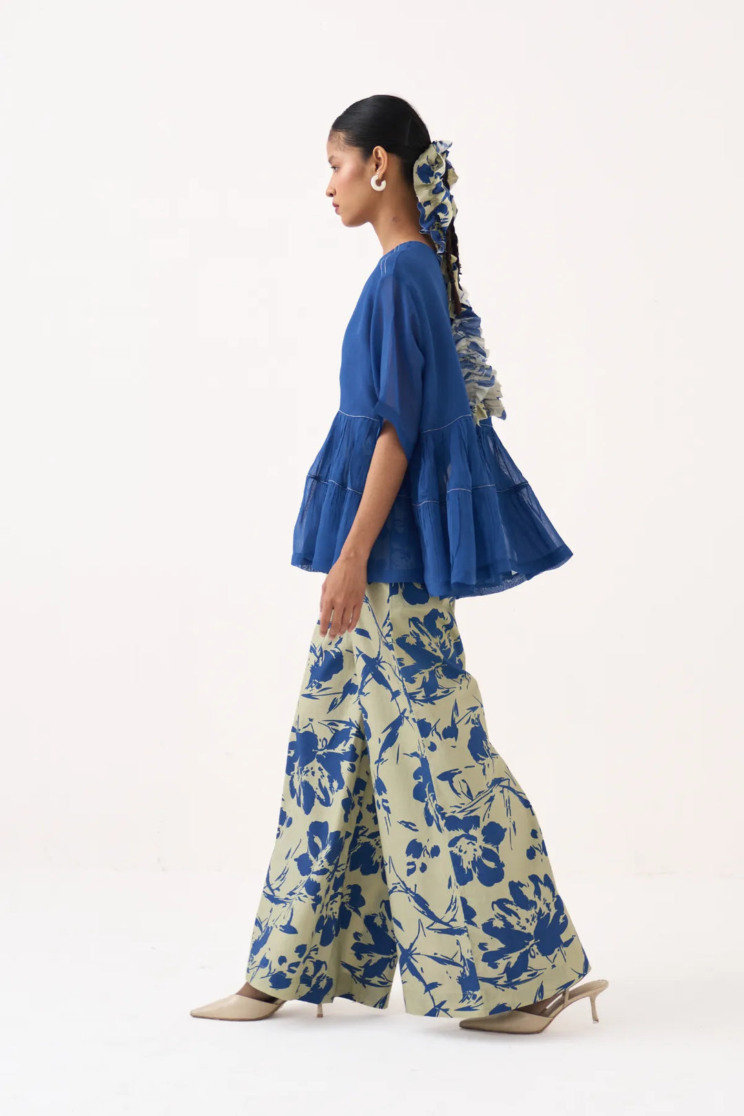 Yoke Gather Top Co-Ord
