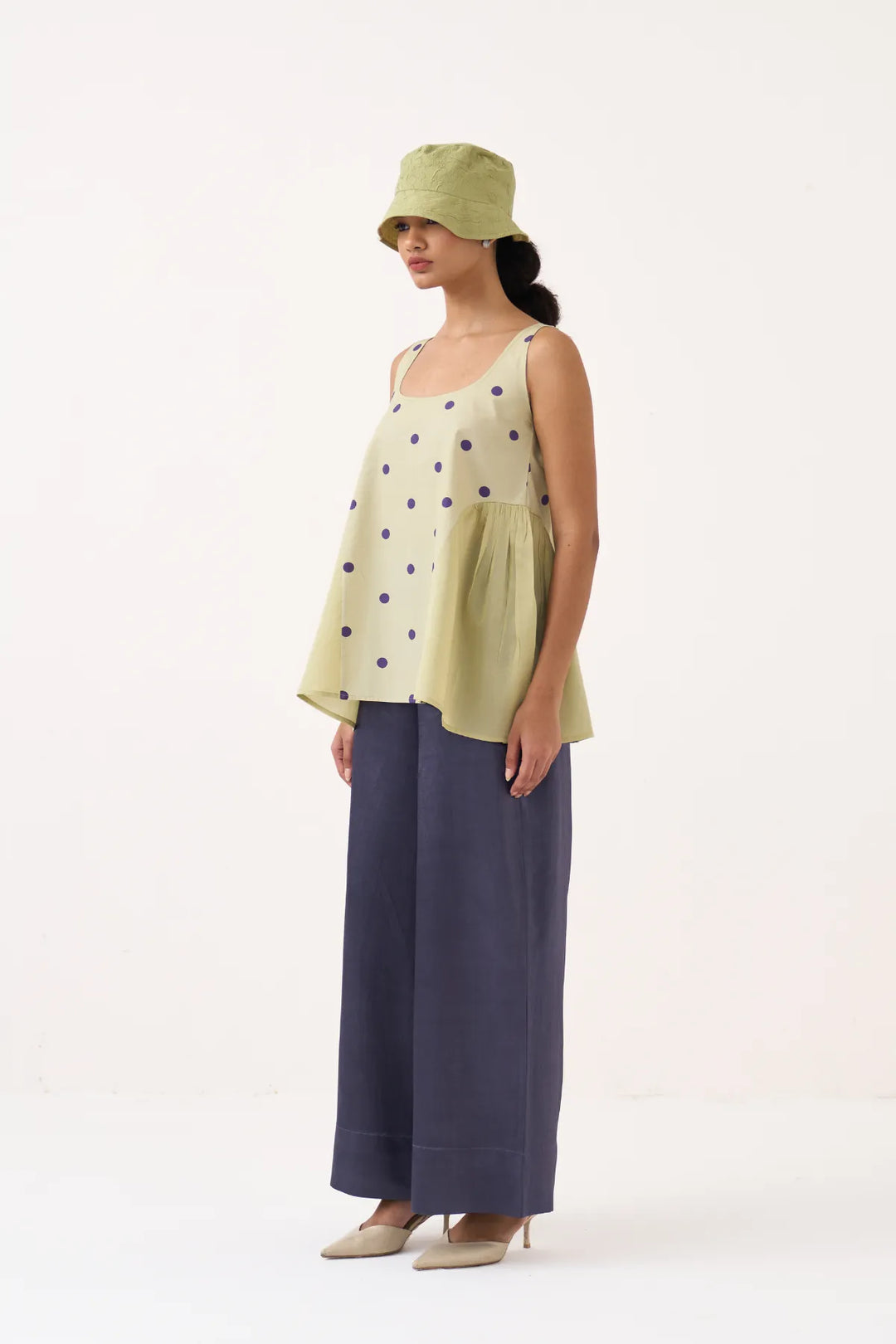 Side U Gather Top Co-Ord