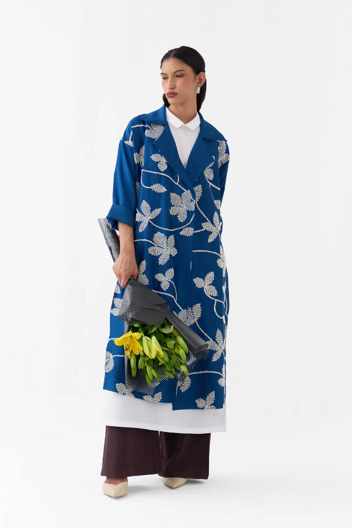 Floral All Over Emb. Overlay