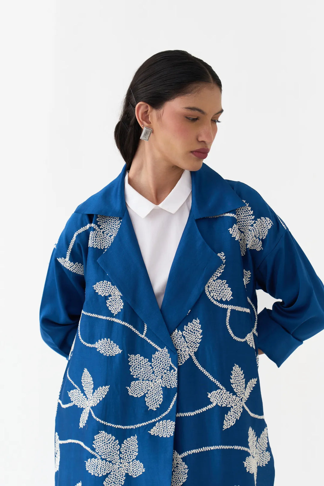 Floral All Over Emb. Overlay