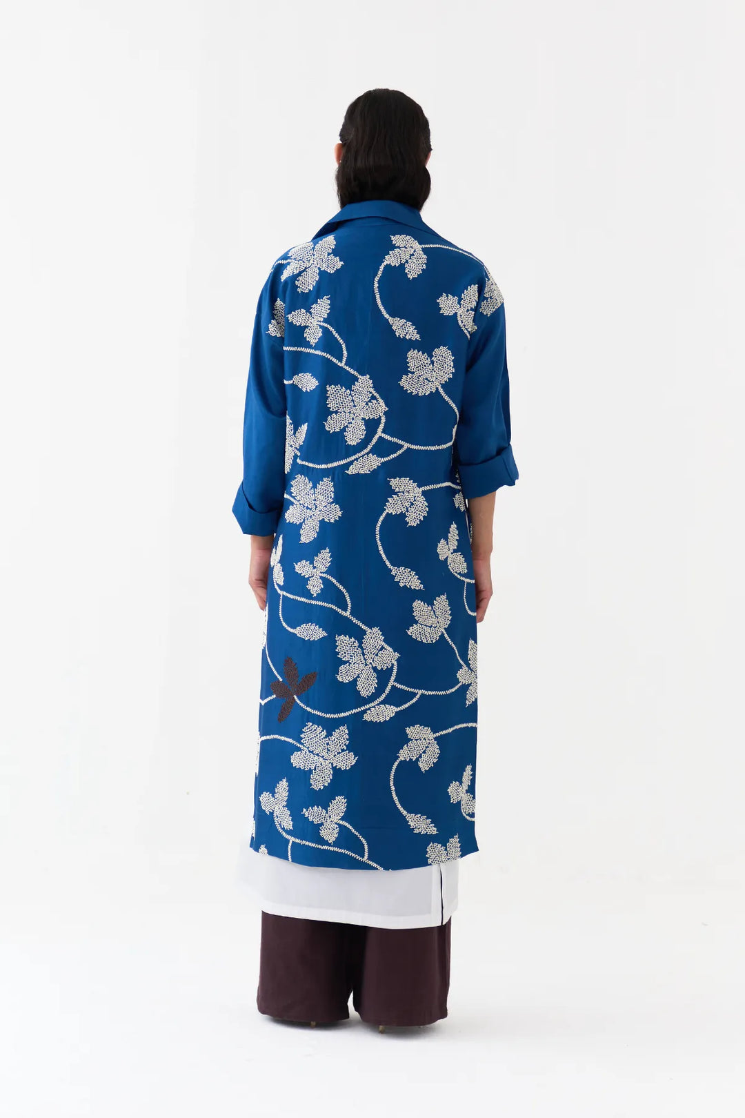 Floral All Over Emb. Overlay