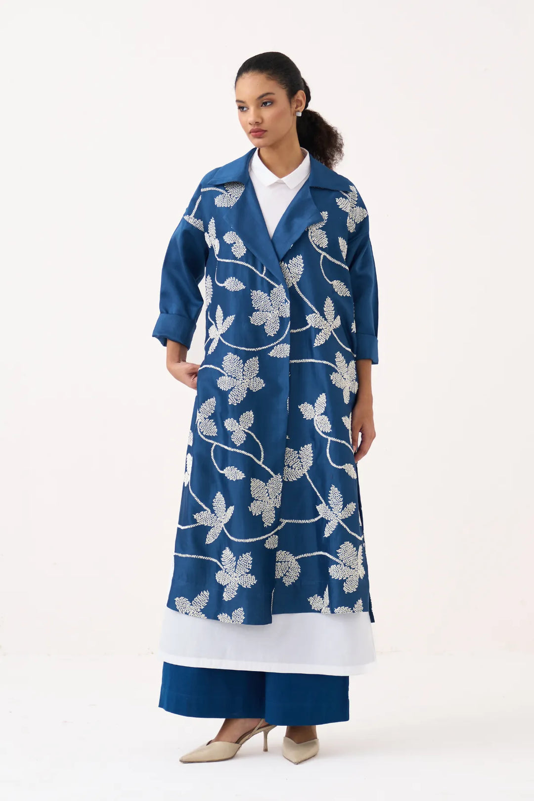 Floral All Over Emb. Overlay